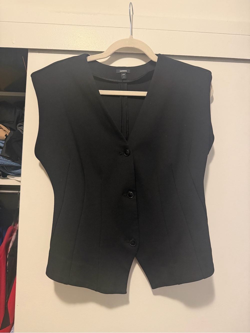 Express blazer vest worn once